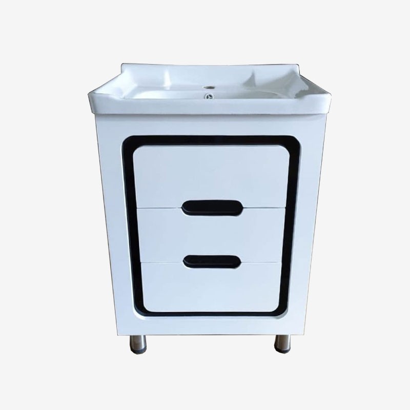 24 Exclusive Range 3 Drawer White
